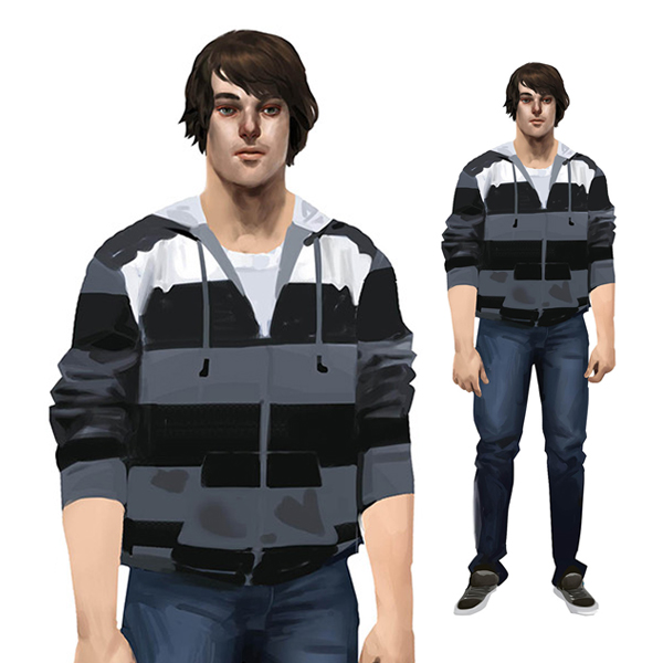 Zachary Riggins Concept Art – Life Is Strange Fans